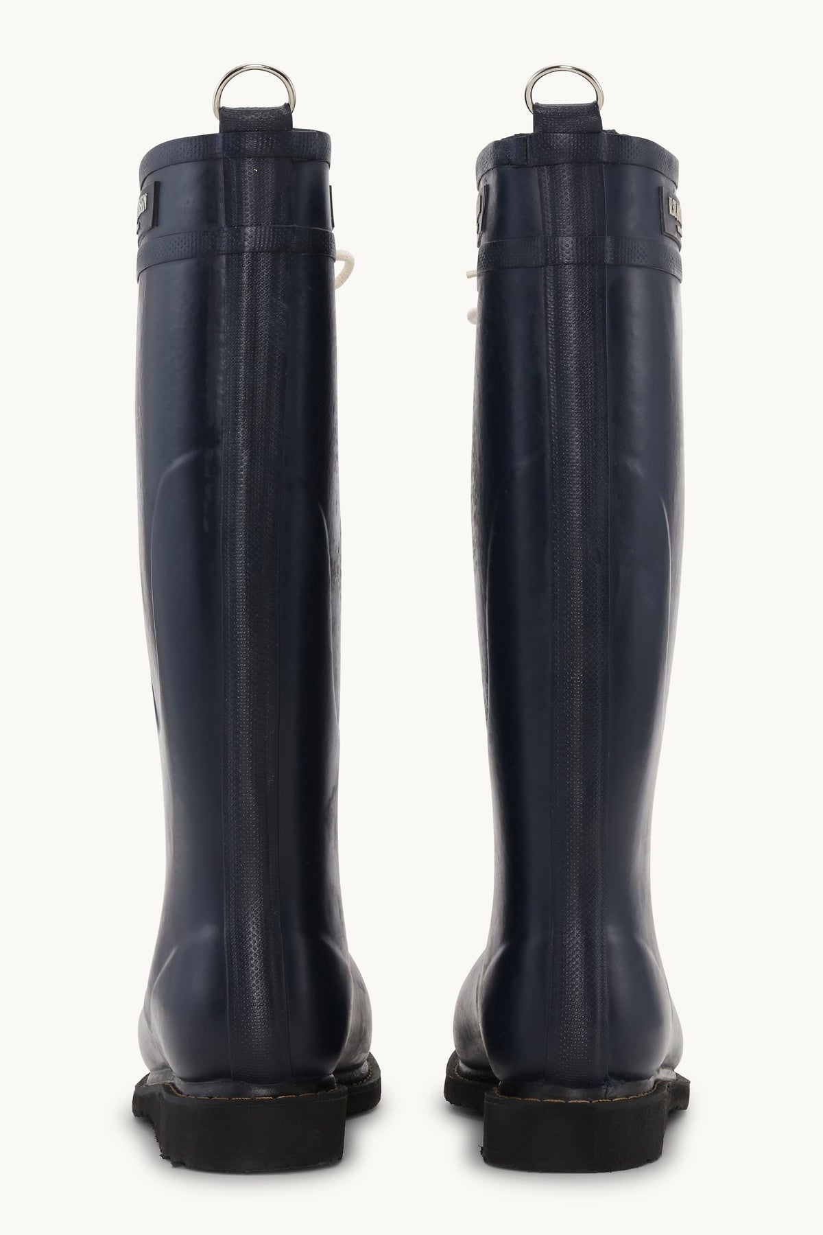 Long Rubber Boots - Dark Indigo