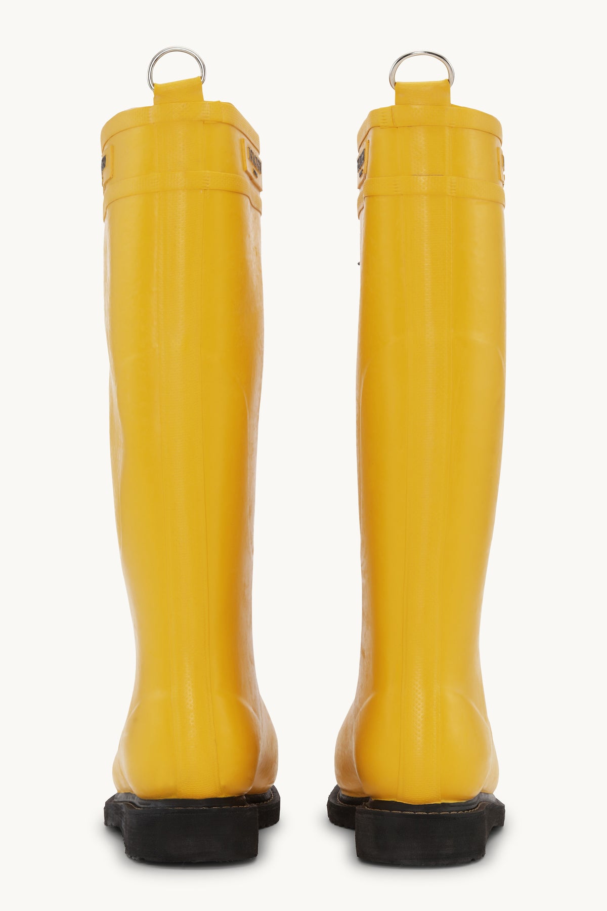 Long Rubber Boots - Cyber Yellow