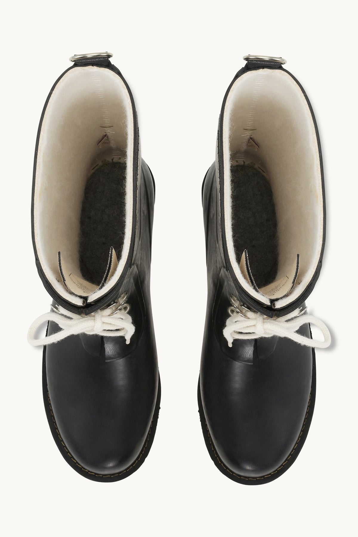 3/4 Rubber Boots - Black