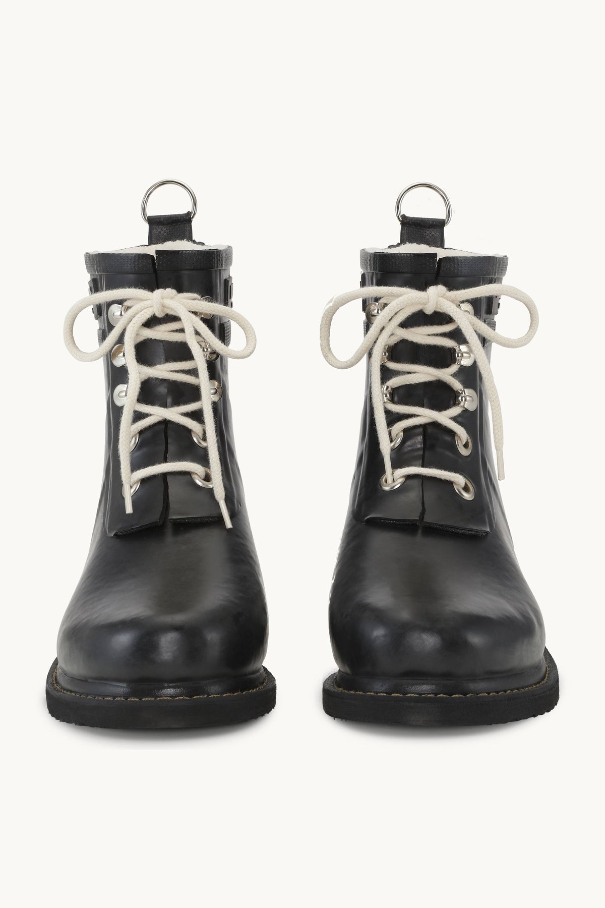 Short Rubber Boots - Black