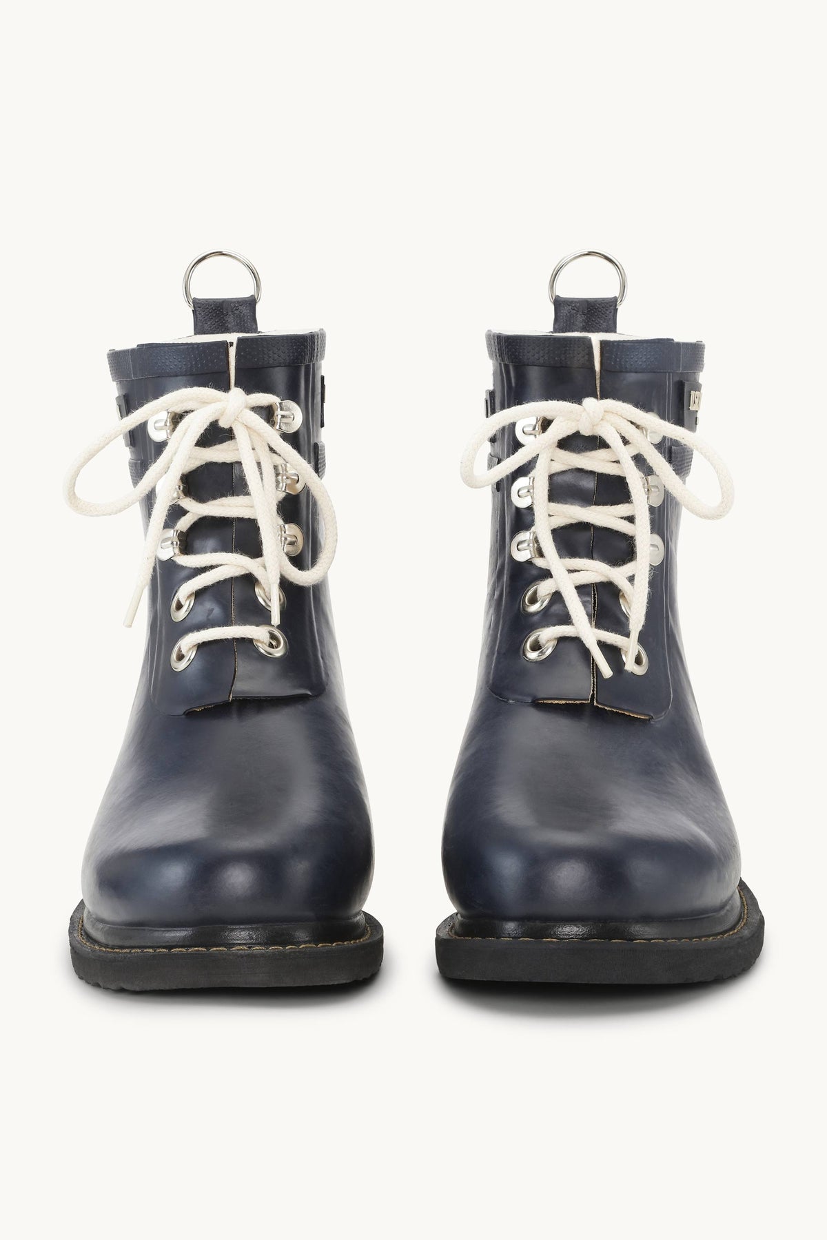 Short Rubber Boots - Dark Indigo
