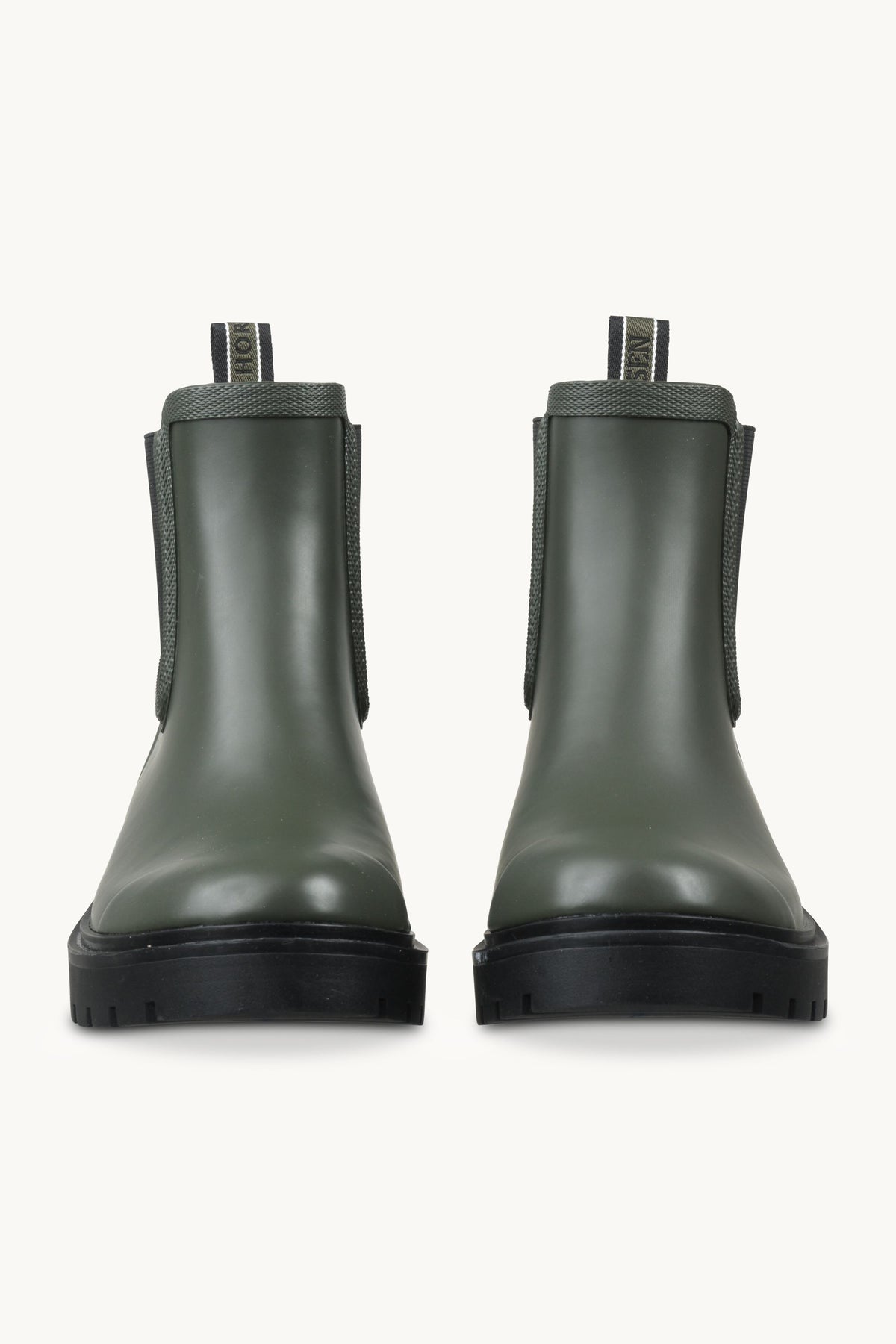 Chelsea Rain Boots - Army Black