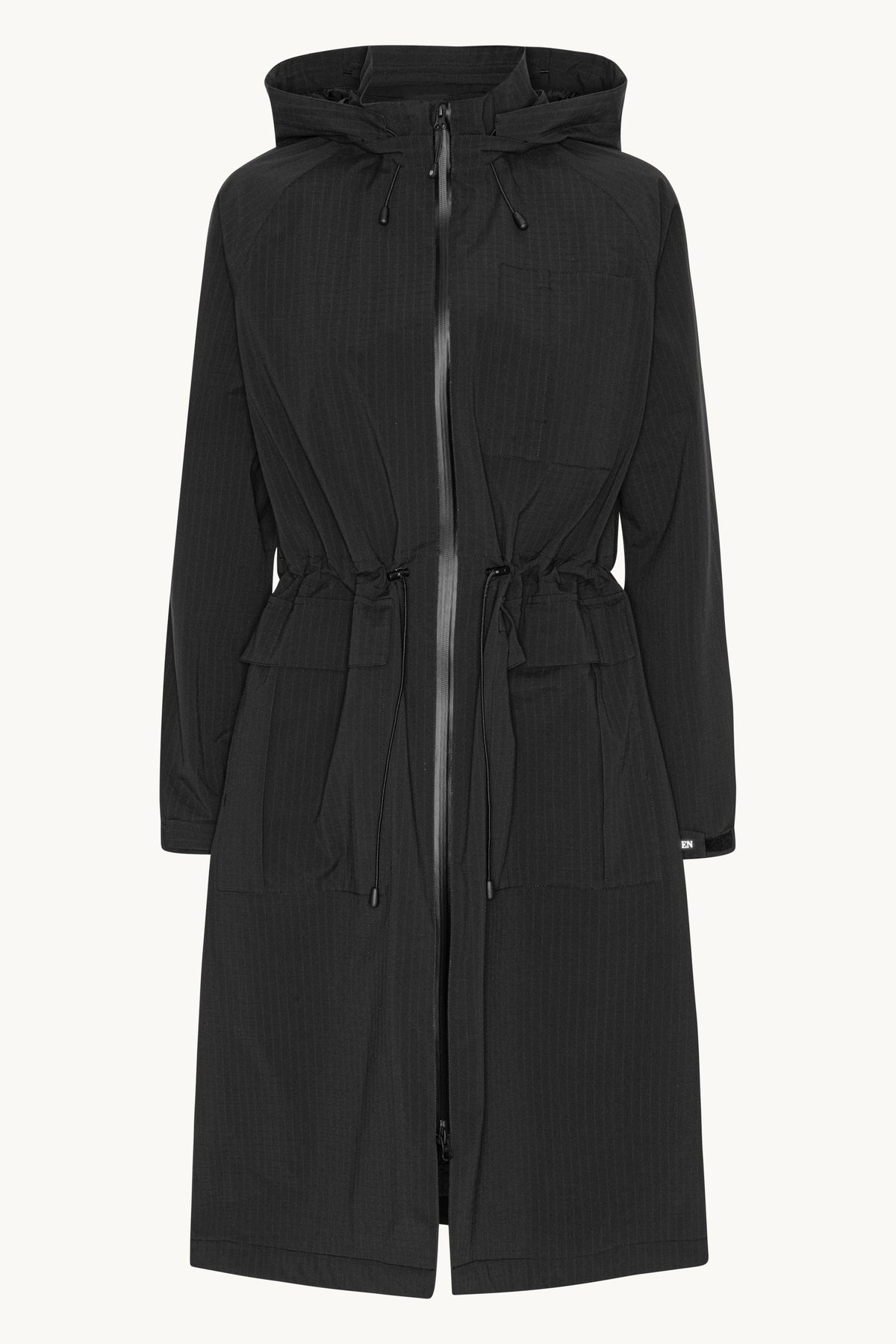 Long Winter Coat - Black Beauty