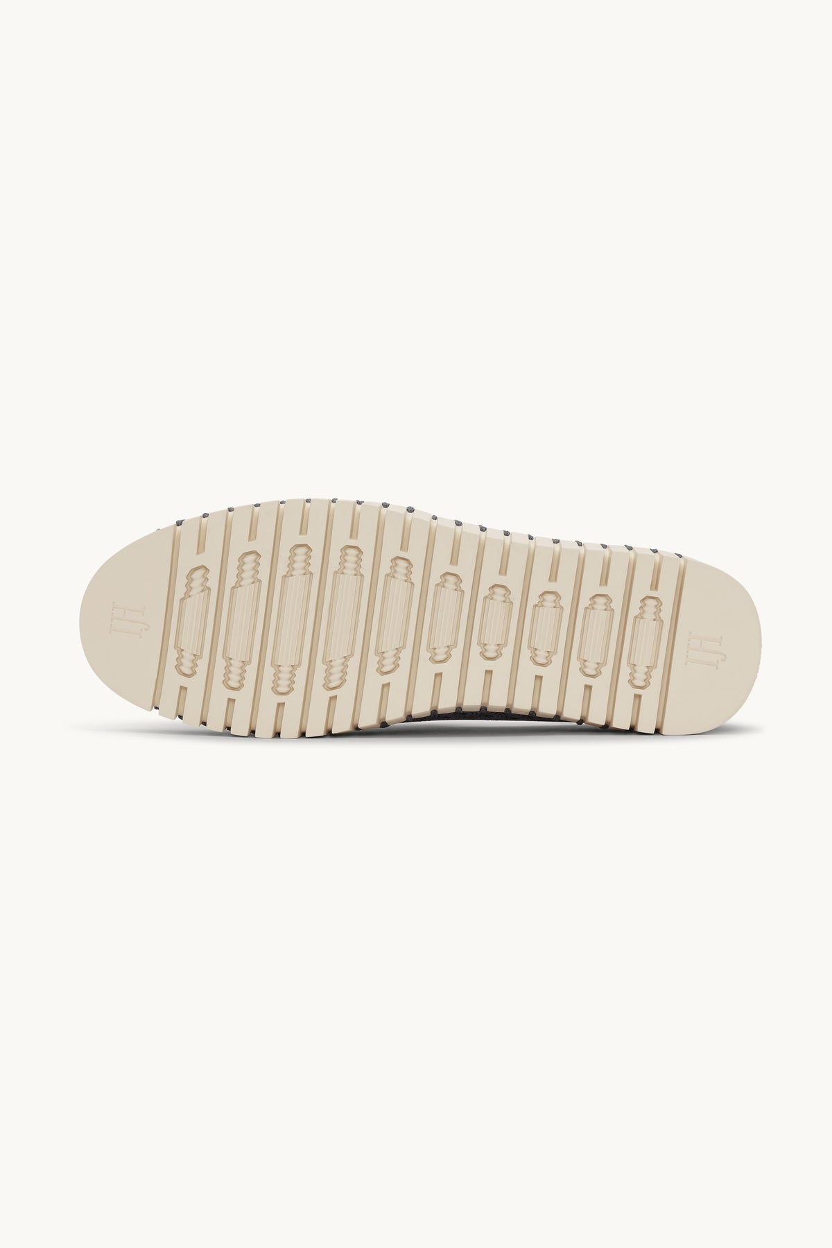 Men's Laser-cut Slip-on Shoes with Elastic Panels on Flat Sole - Grey Blue