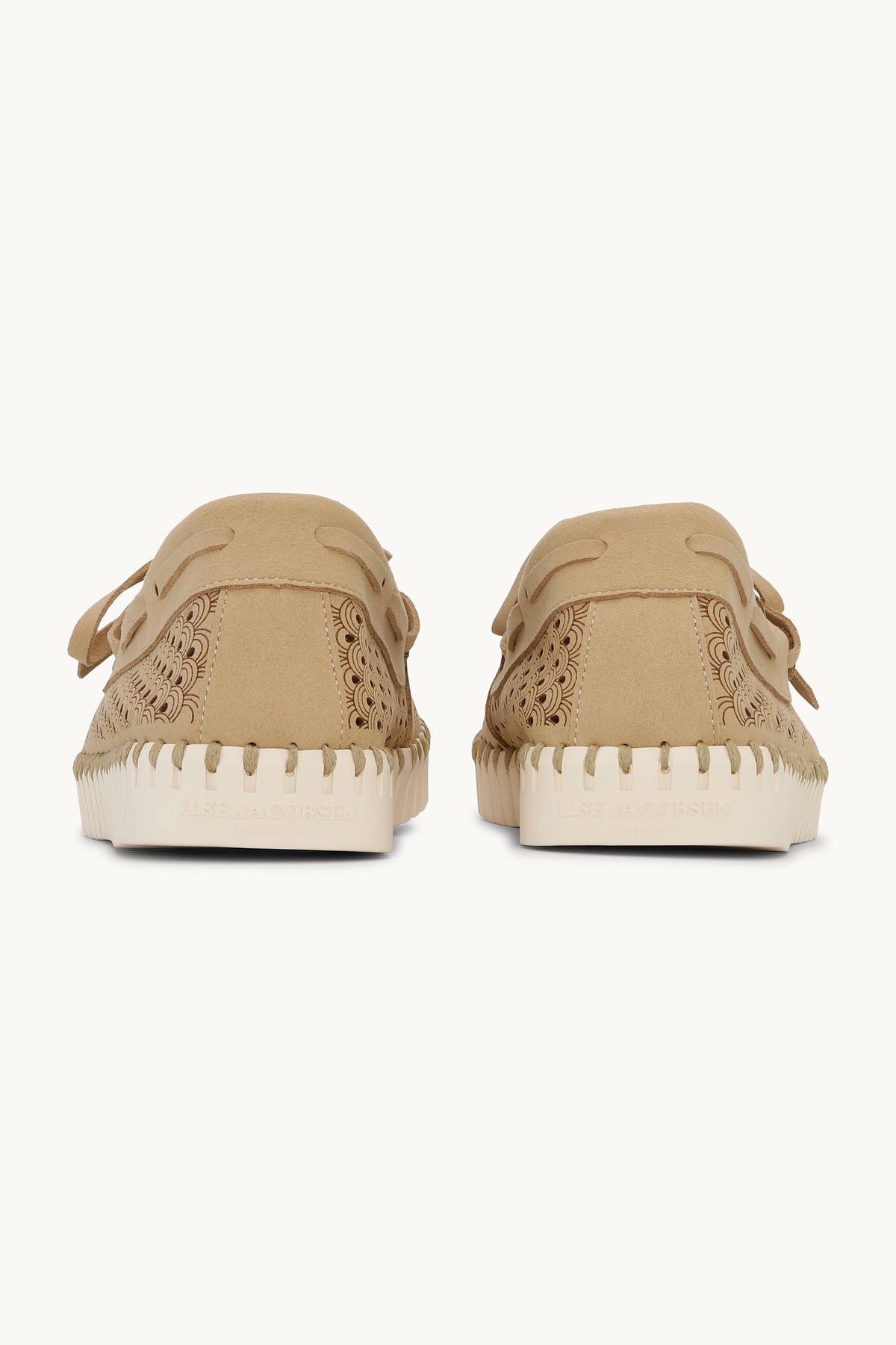 Tulip Sailor Shoe - Latte Pearled Ivory
