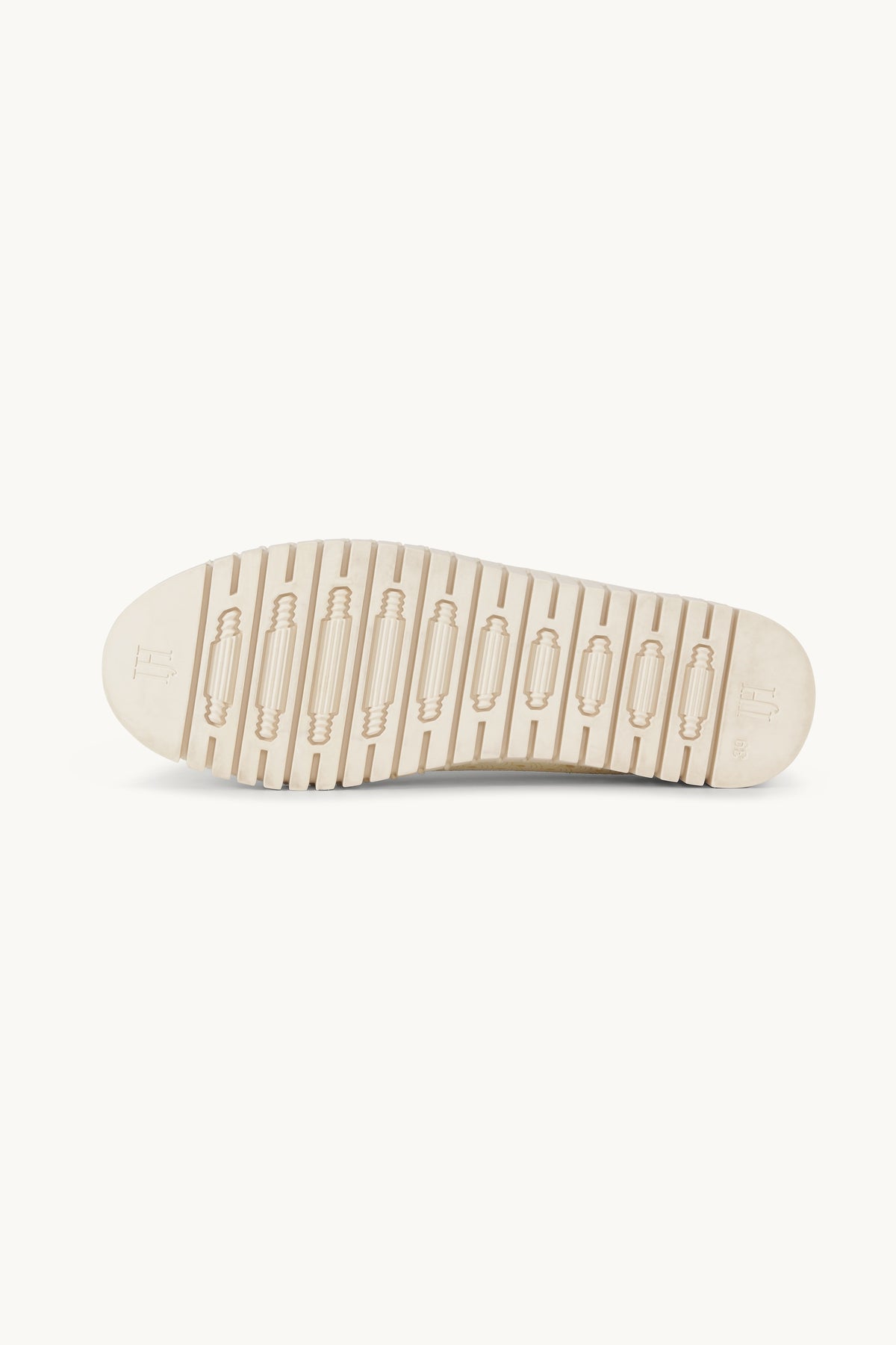 Laser-cut Slip-on Shoes on Flat Sole - Milk Creme