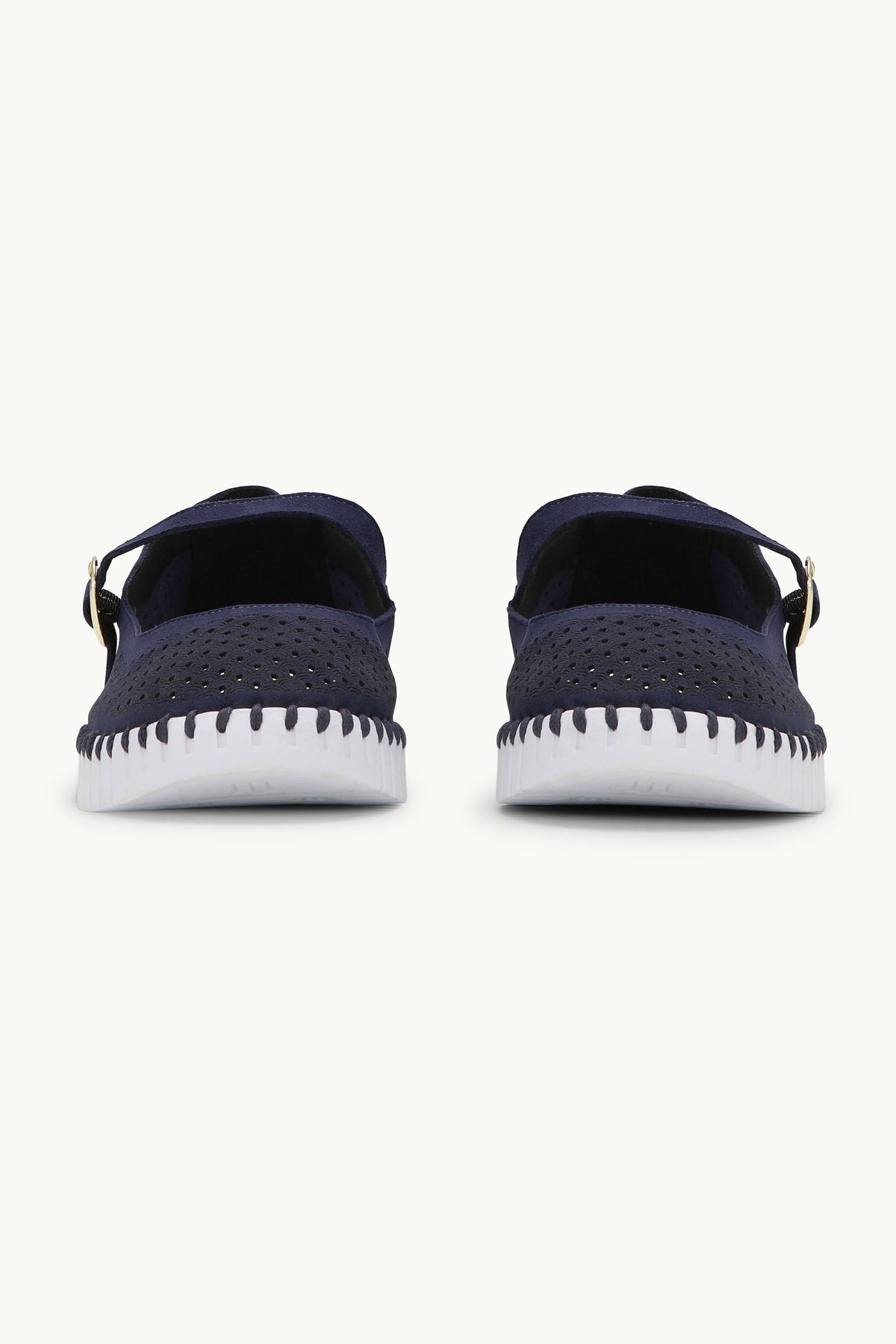 Tulip Ballerina - Dark Indigo White