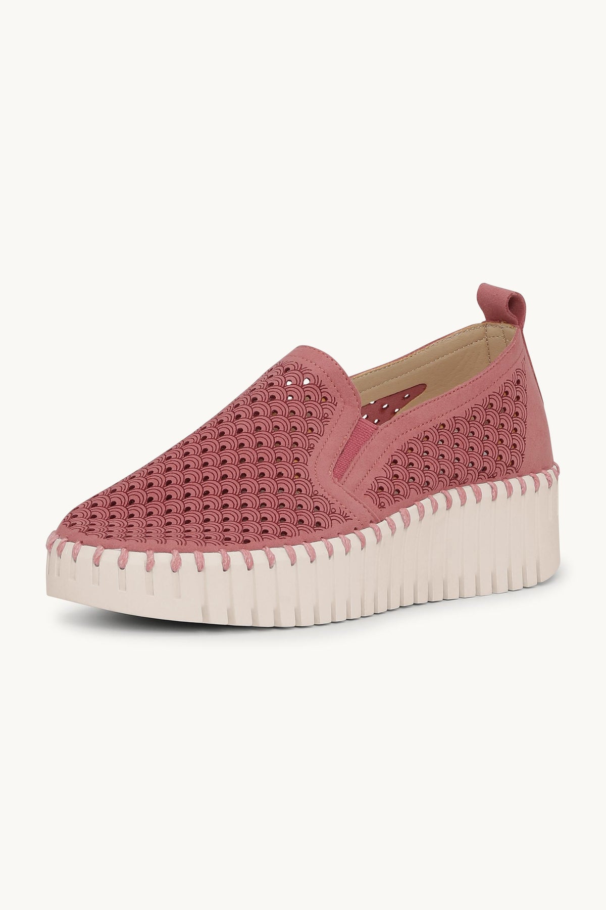 Tulip Slip-On - Rouge Pearled Ivory