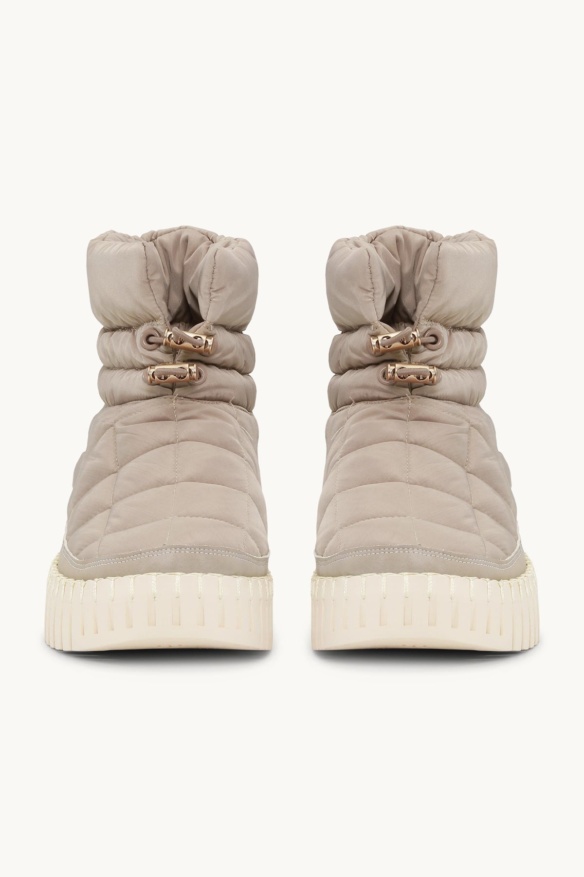 Tulip Padded Winter Boot - Wheat Pearled Ivory