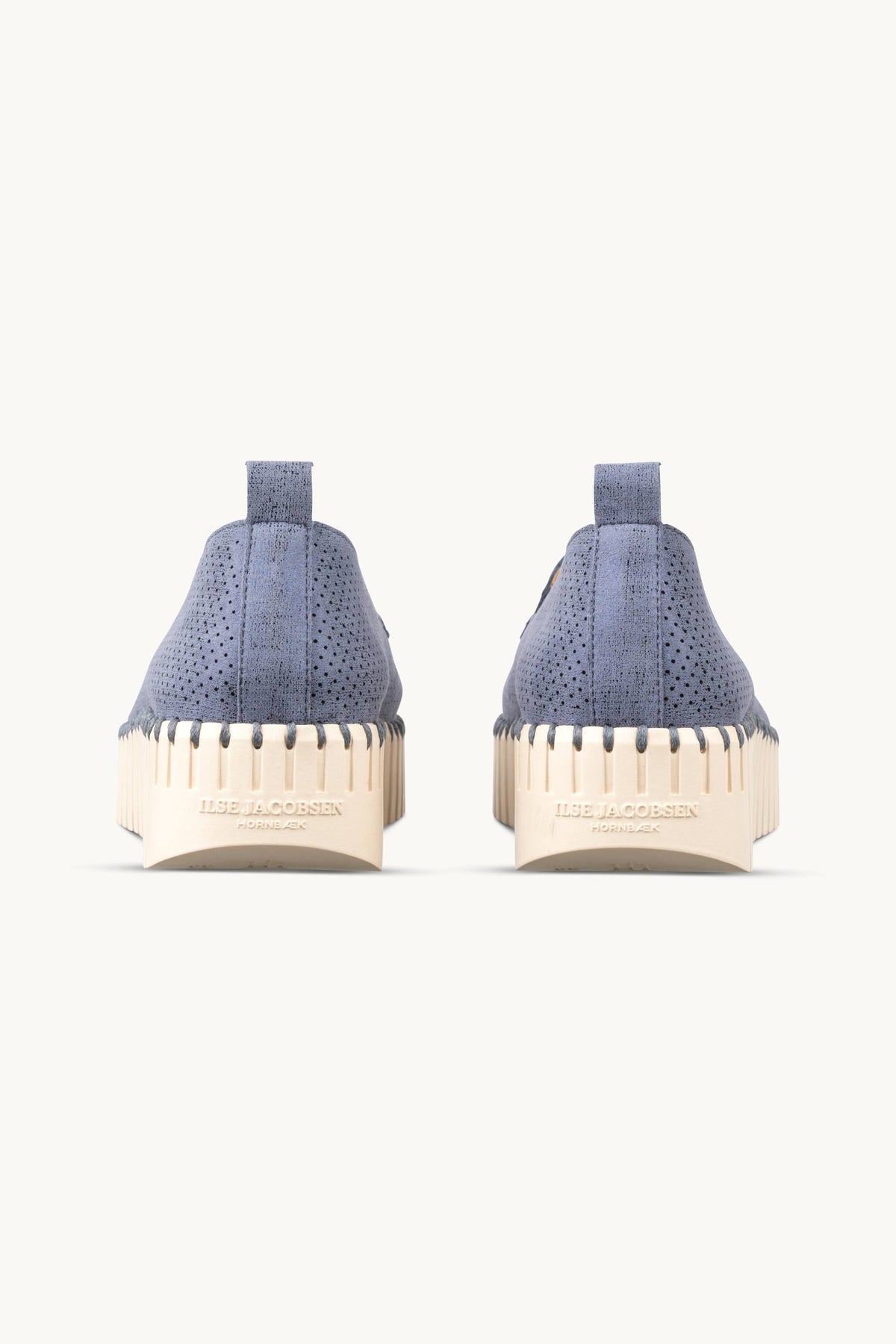 Tulip Sandal in Glitter - Ombre Blue Pearled Ivory